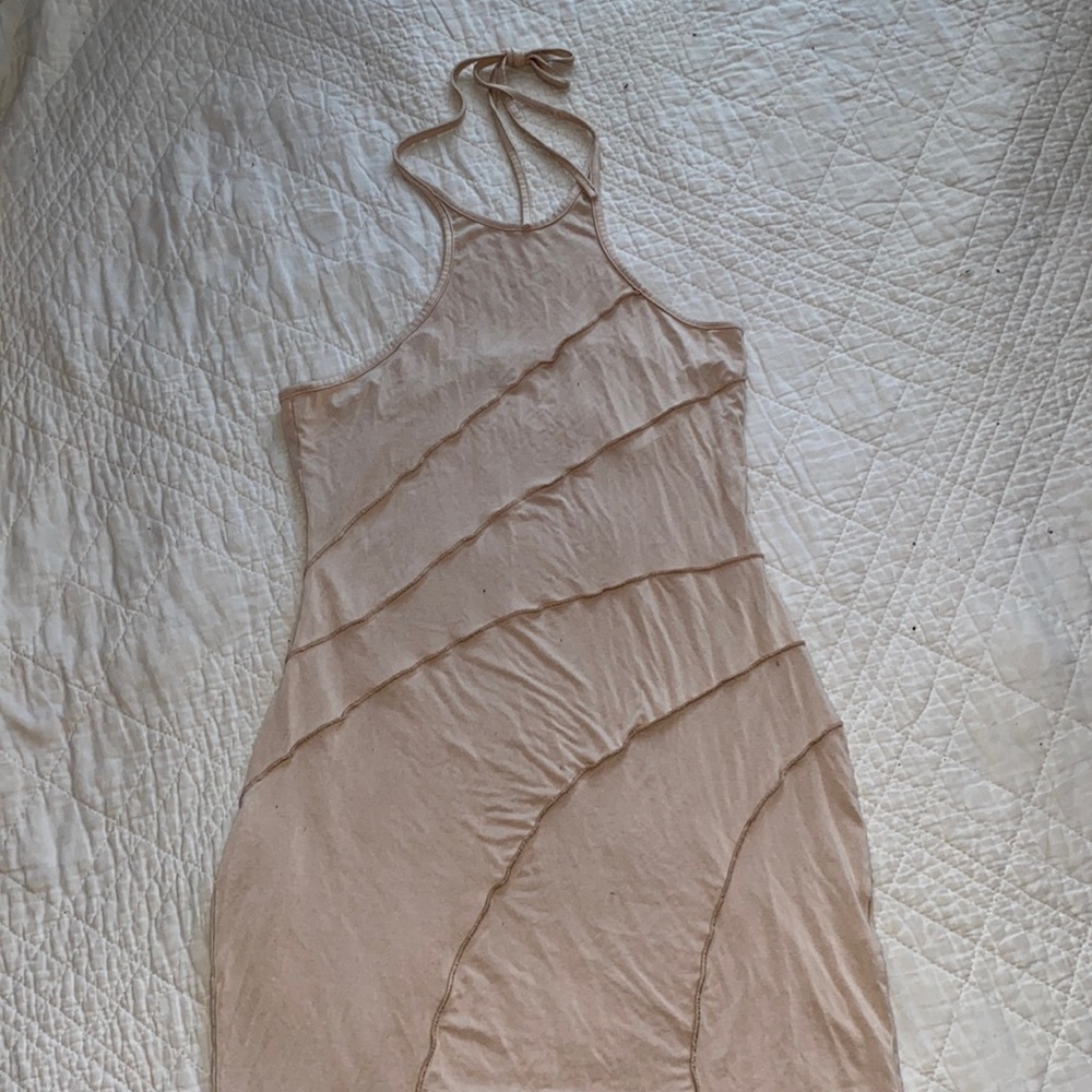 Shein halter mini dress